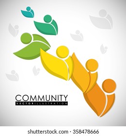 Community people graphic