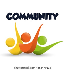 Community people graphic