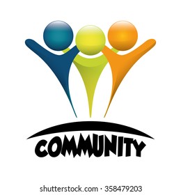 Community people graphic