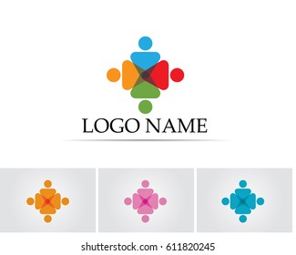 Community people logo