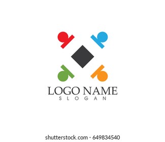 Community people logo