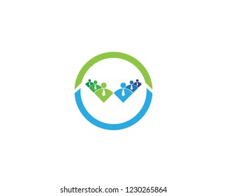 Community people logo icon