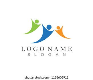 Creative People Logo Design Template People Stock Vector (Royalty Free ...