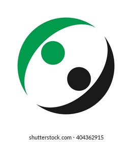 community people logo vector.