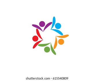 Community People Logos Stock Vector (Royalty Free) 615540809 | Shutterstock