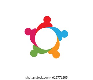 Community People Logos Stock Vector (Royalty Free) 615776285 | Shutterstock