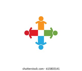 Community people logos