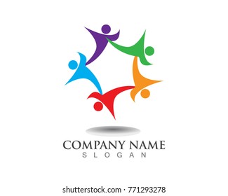 Community People Logos Stock Vector (Royalty Free) 771293278 | Shutterstock