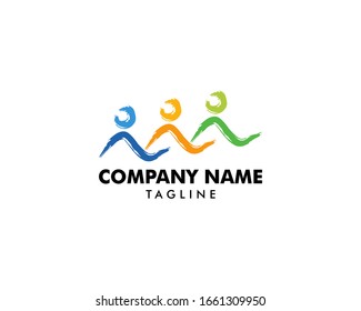 Community People Vector Logo Design Elements
