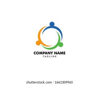 Community People Vector Logo Design Elements