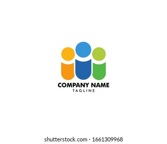 Community People Vector Logo Design Elements