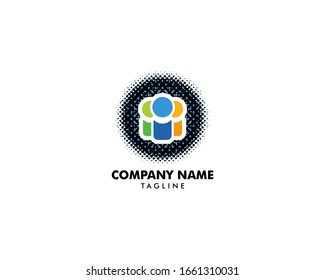 Community People Vector Logo Design Elements