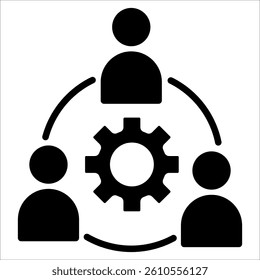 Community Simple Icon Vector Illustration Concept