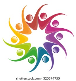 Community and social design, vector illustration eps 10