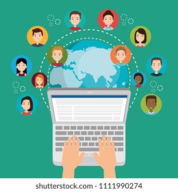 community social media people