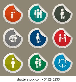 Community sticker icons for web