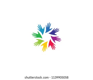 Community symbol illustration