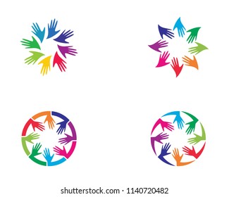Community symbol illustration