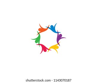 Community symbol illustration