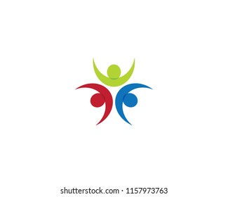 Community symbol illustration