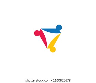 Community symbol illustration