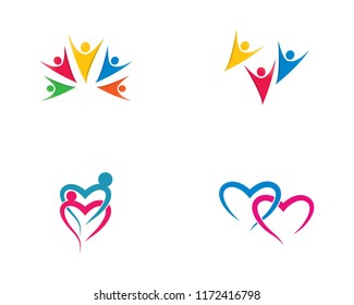 Community symbol illustration