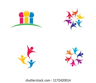 Community symbol illustration