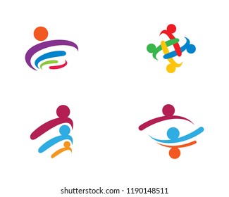Community symbol illustration