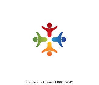 Community symbol illustration