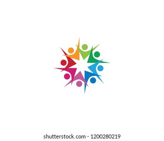 Community symbol illustration
