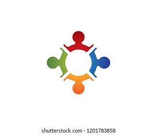 Community symbol illustration