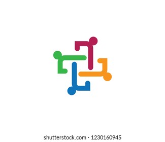 Community symbol illustration