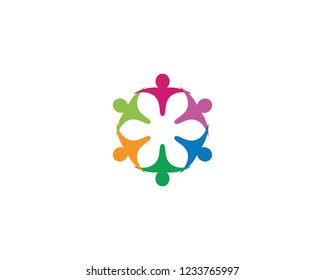 Community symbol illustration