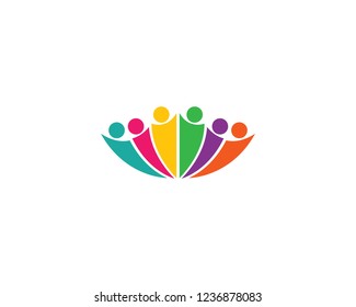 Community symbol illustration