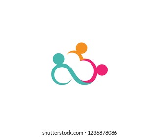 Community symbol illustration