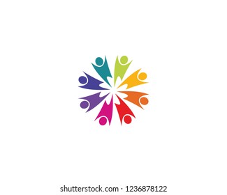 Community symbol illustration