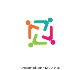 Community symbol illustration