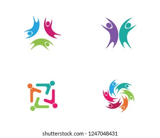 Community symbol illustration