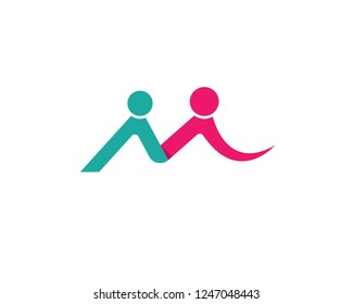 Community symbol illustration