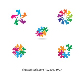 Community symbol illustration