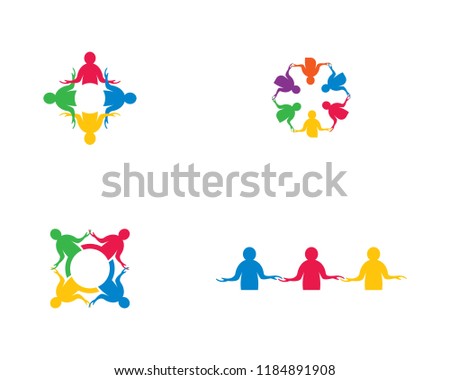 Community symbol illustration