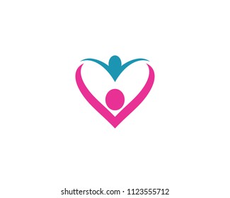 Community symbol illustration design