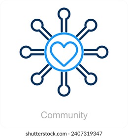 Community and team icon concept