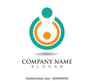 Community team work people logo