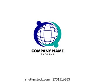 Community, Teamwork, Social, Partnership, Communication Logo Design Vector Illustration Template