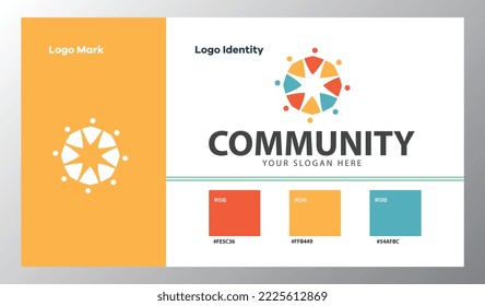 community unity company logo design
