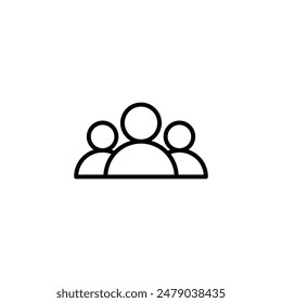 Community Users Icon Perfekt für Team Collaboration und Gruppen