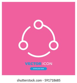 community vector icon illustration