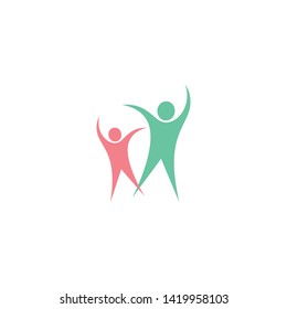 Community vector icon illustration design