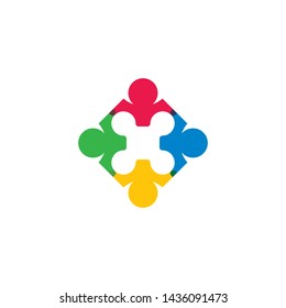Community vector icon illustration design